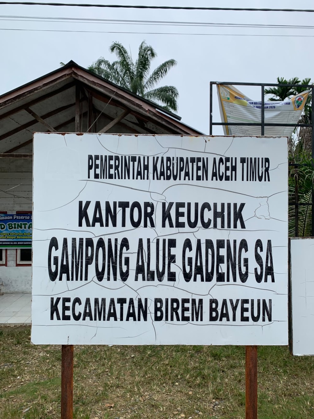 kantor keucik alue gadeng sa dusun sido mukti